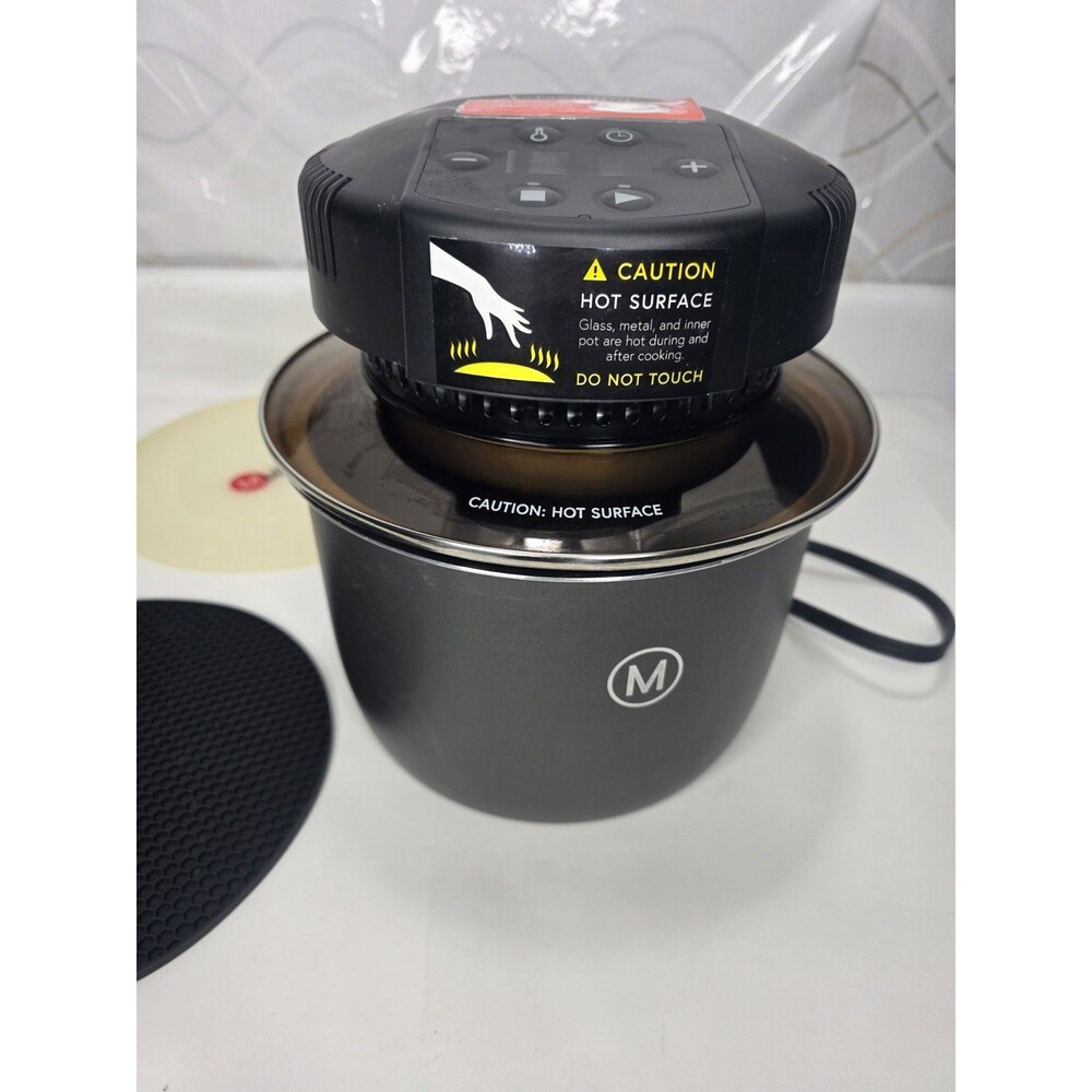 Mealthy CrispLid Electric Pressure Cooker Lid W/ Silicone & 6qt Inner Pot